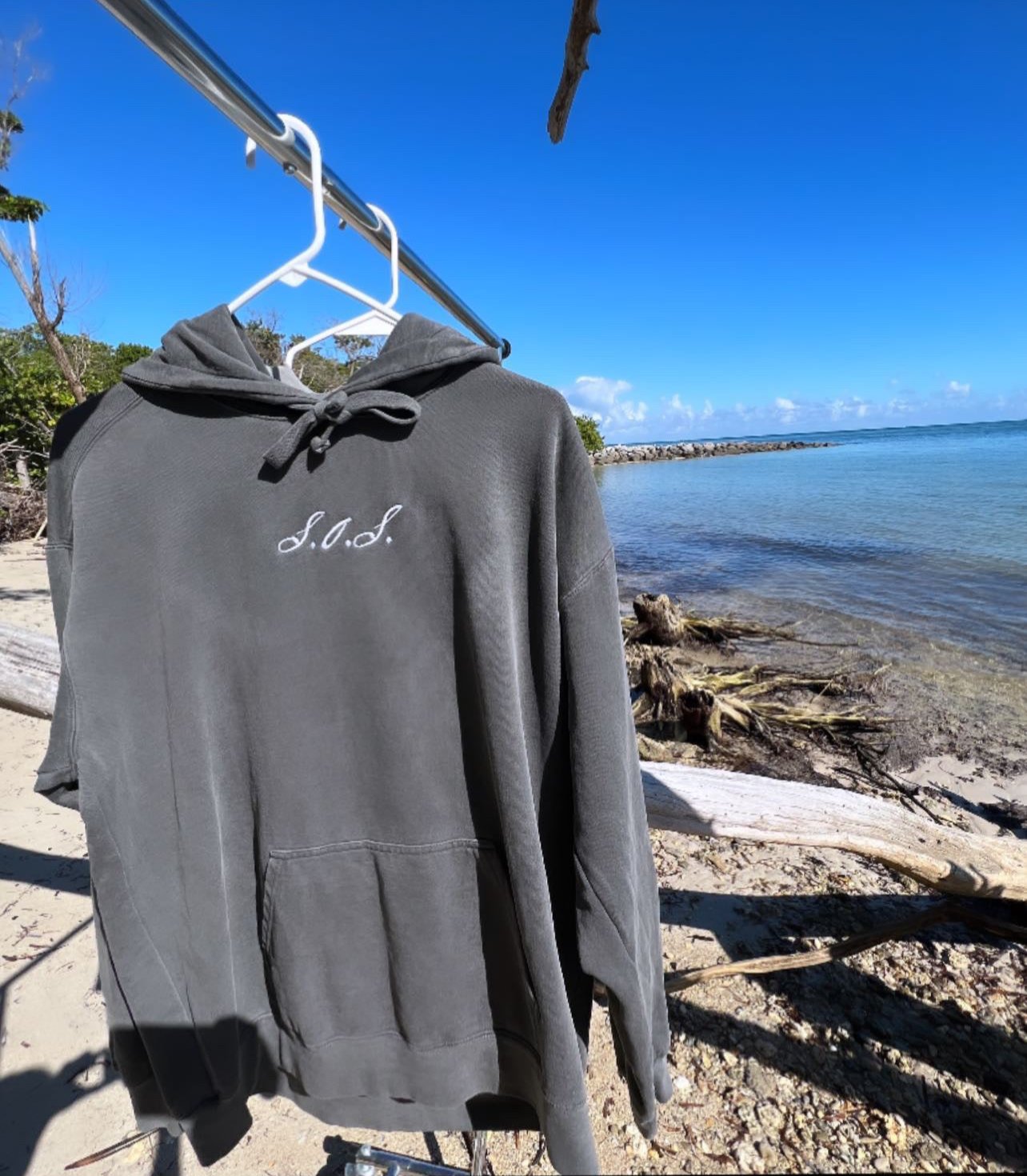 Vintage SOS Hoodie (Unisex)